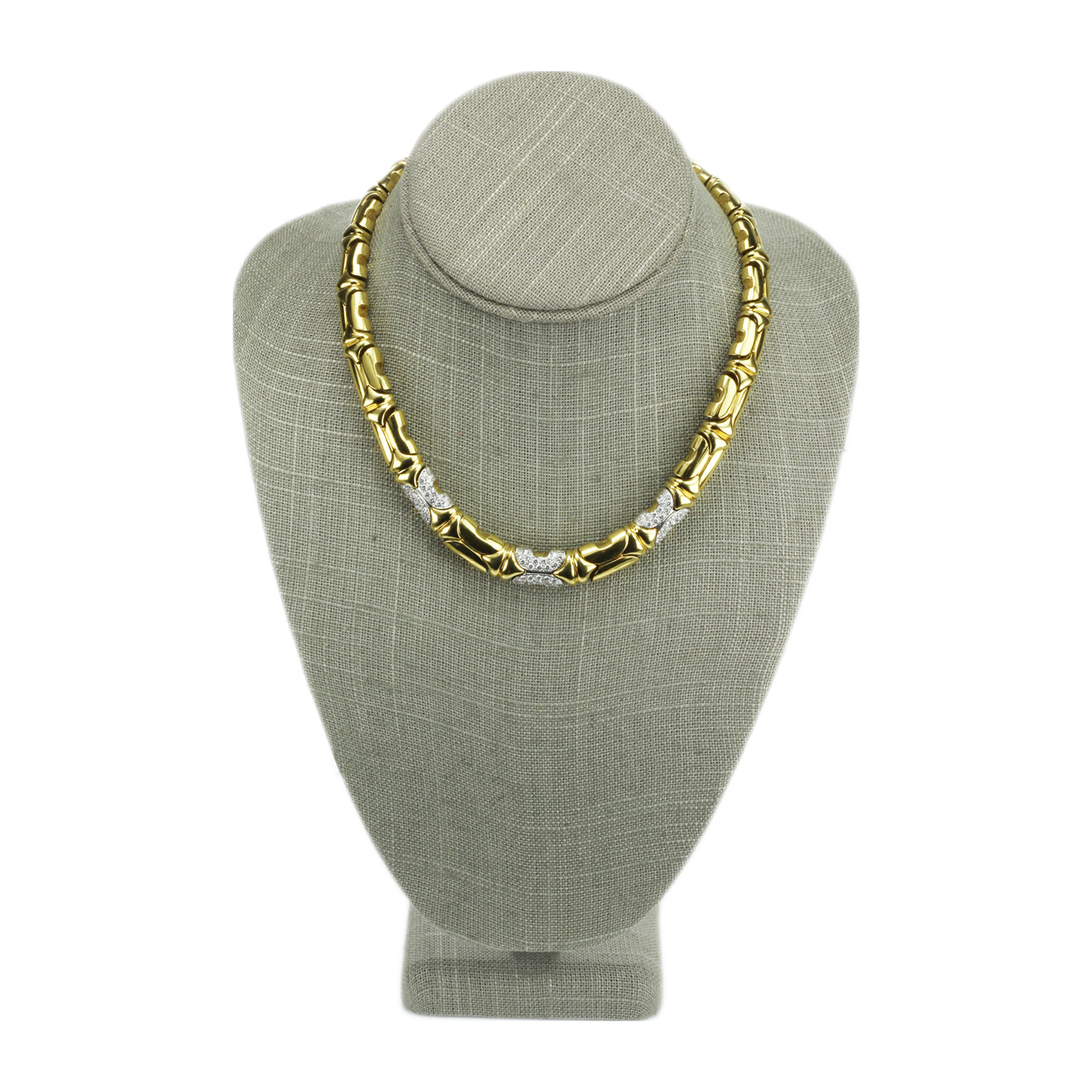 bulgari diamond necklace