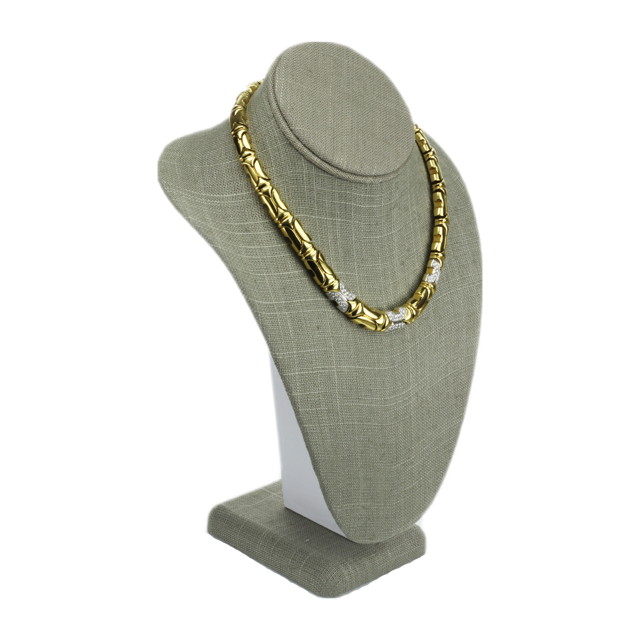 bvlgari 18k gold necklace