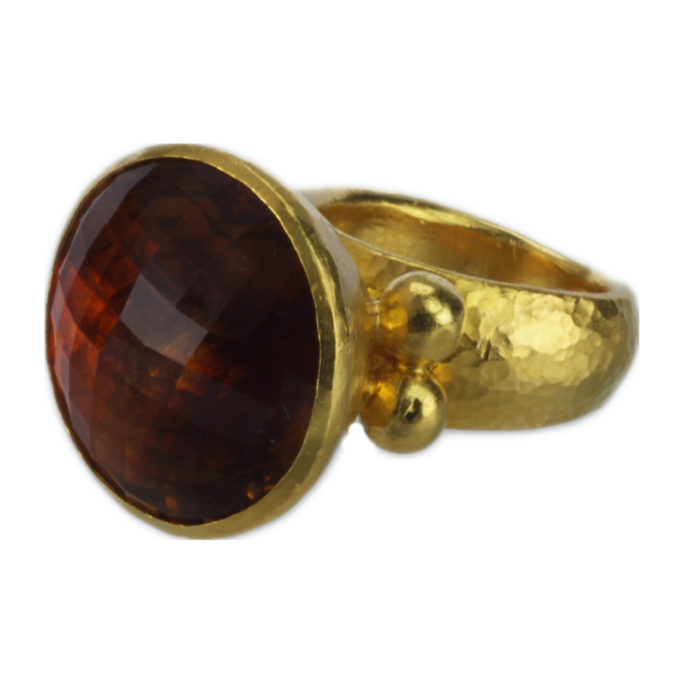 Gurhan 24k Gold and Citrine Ring Main