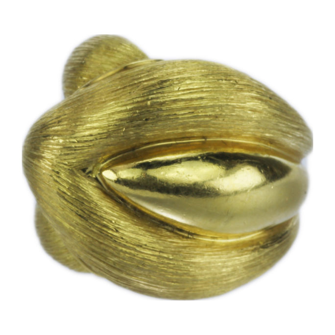 Henry Dunay 18k Gold Abstract Ring Main