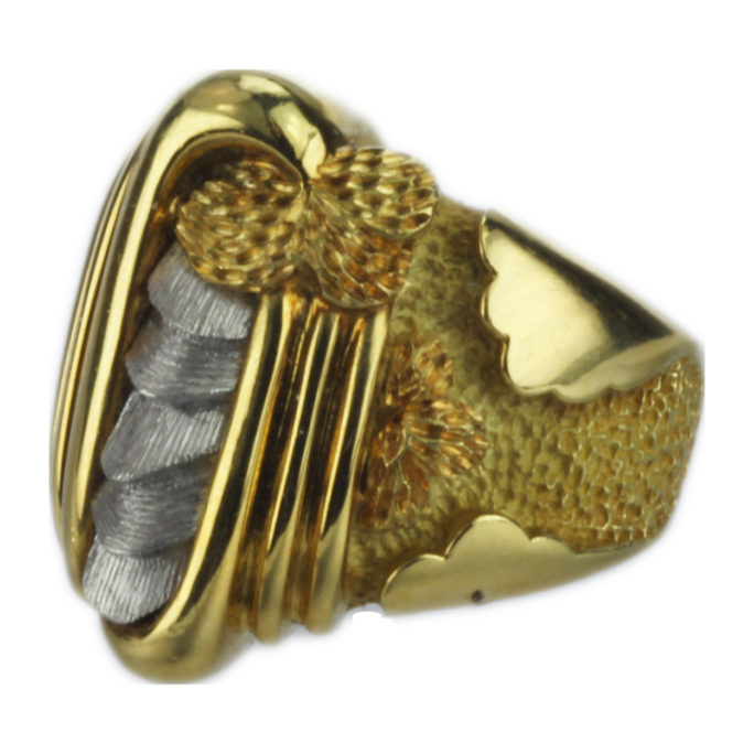 Henry Dunay 18k Gold Ring Main